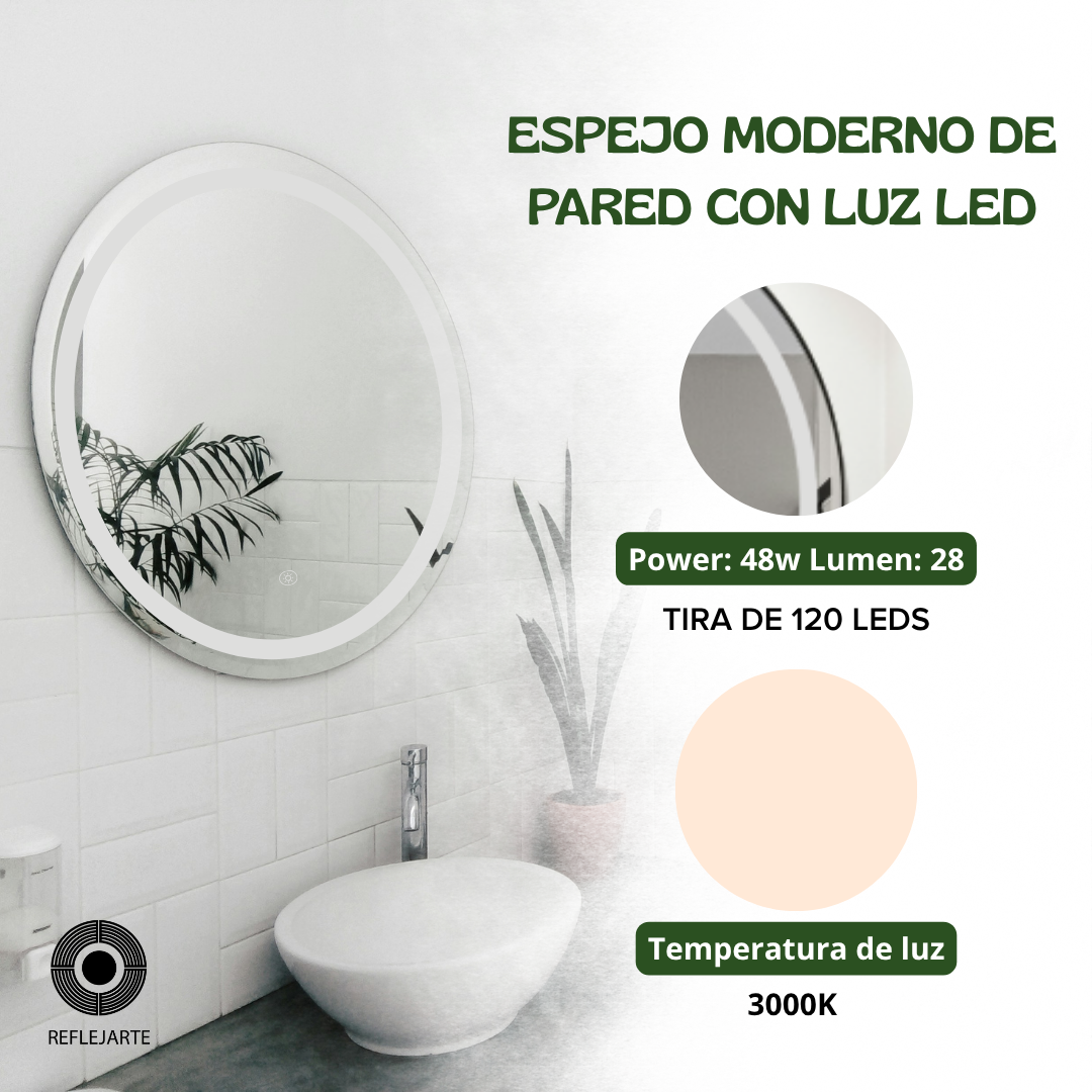 Circular 60 x 60cm  1 Luz