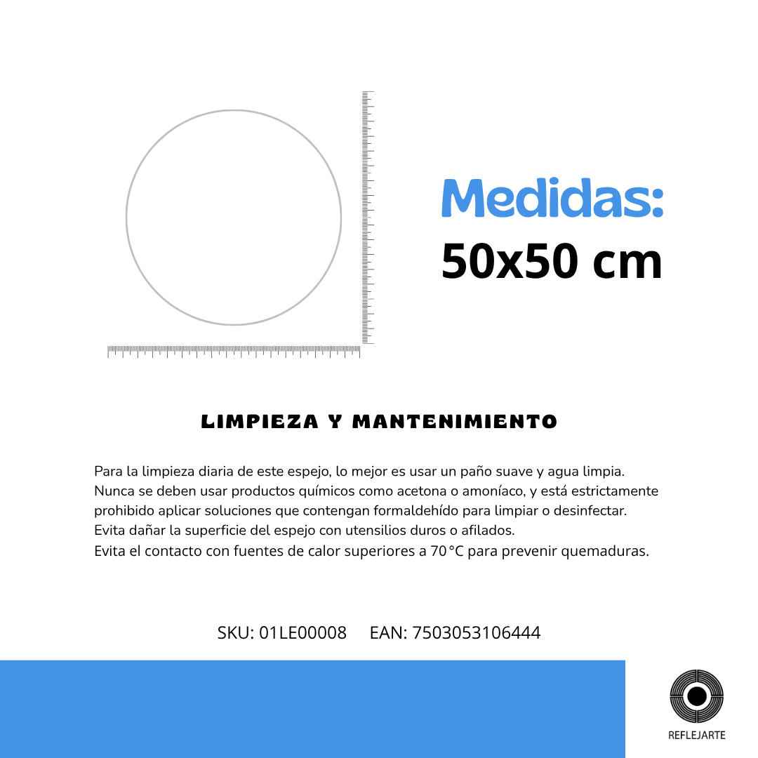 Circular 50x50 cm