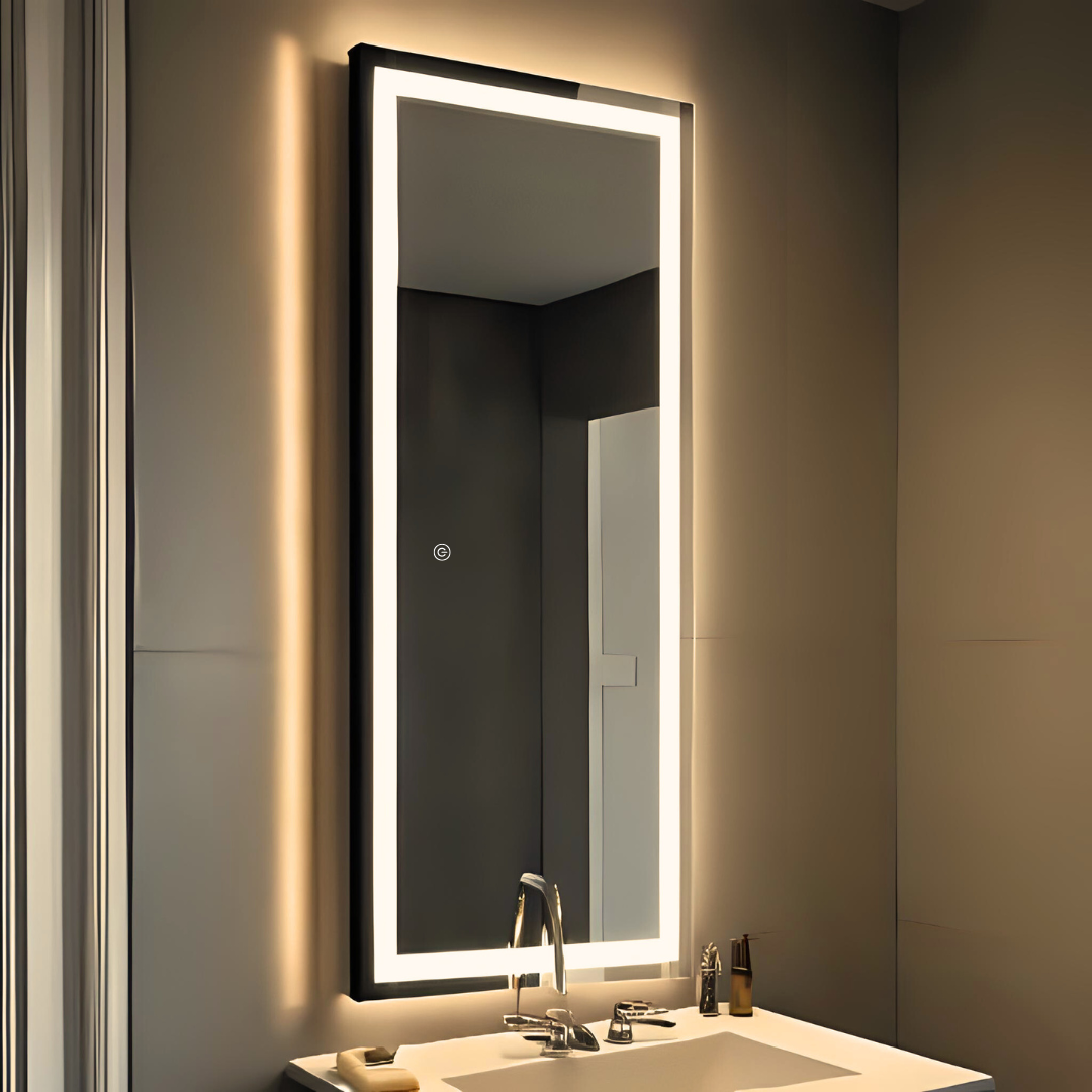 Espejo Rectangular 52 x 120 3 Luces LED