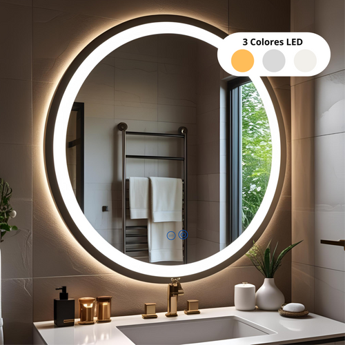 Circular 60 x 60 cm 3 Luces LED