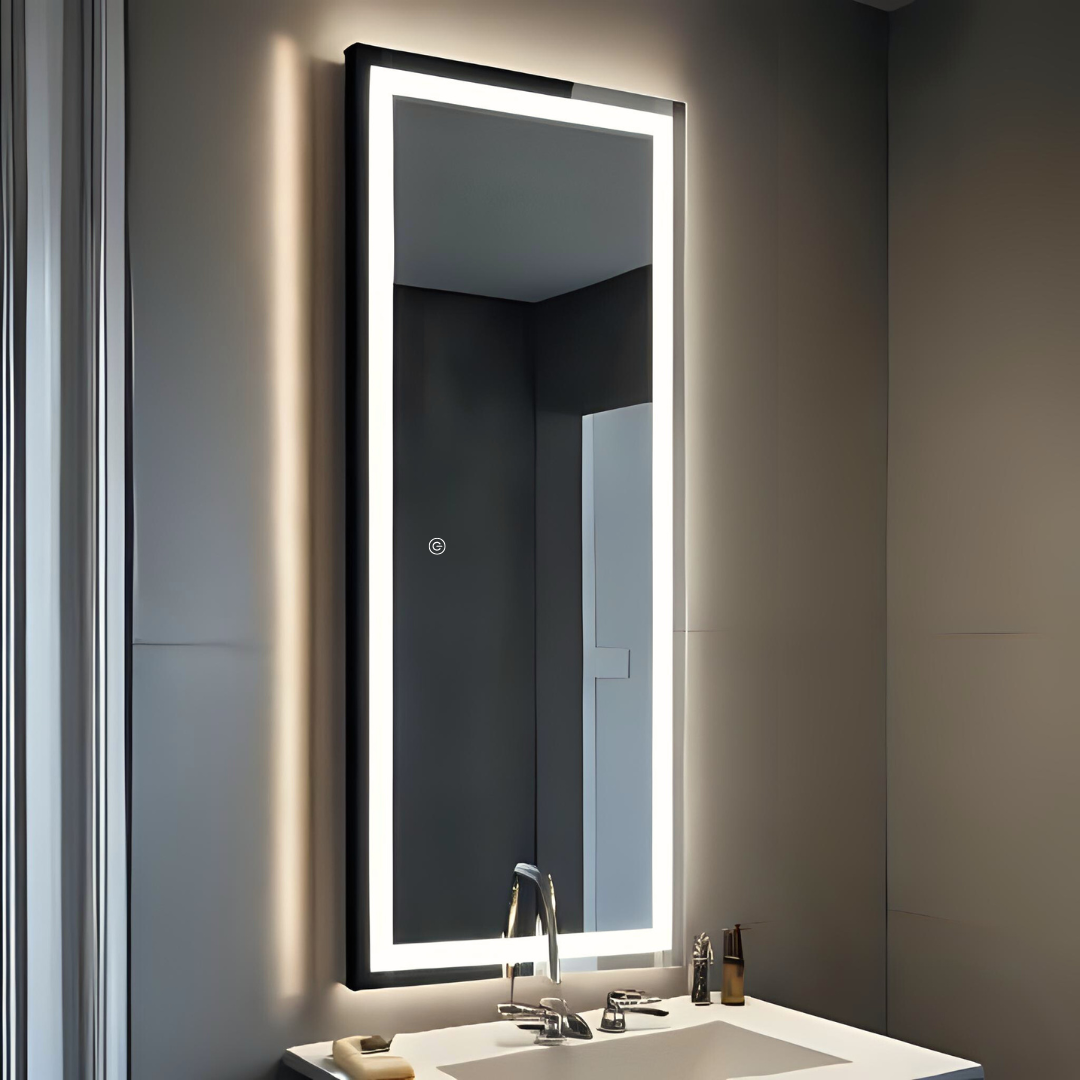 Espejo Rectangular 52 x 120 3 Luces LED