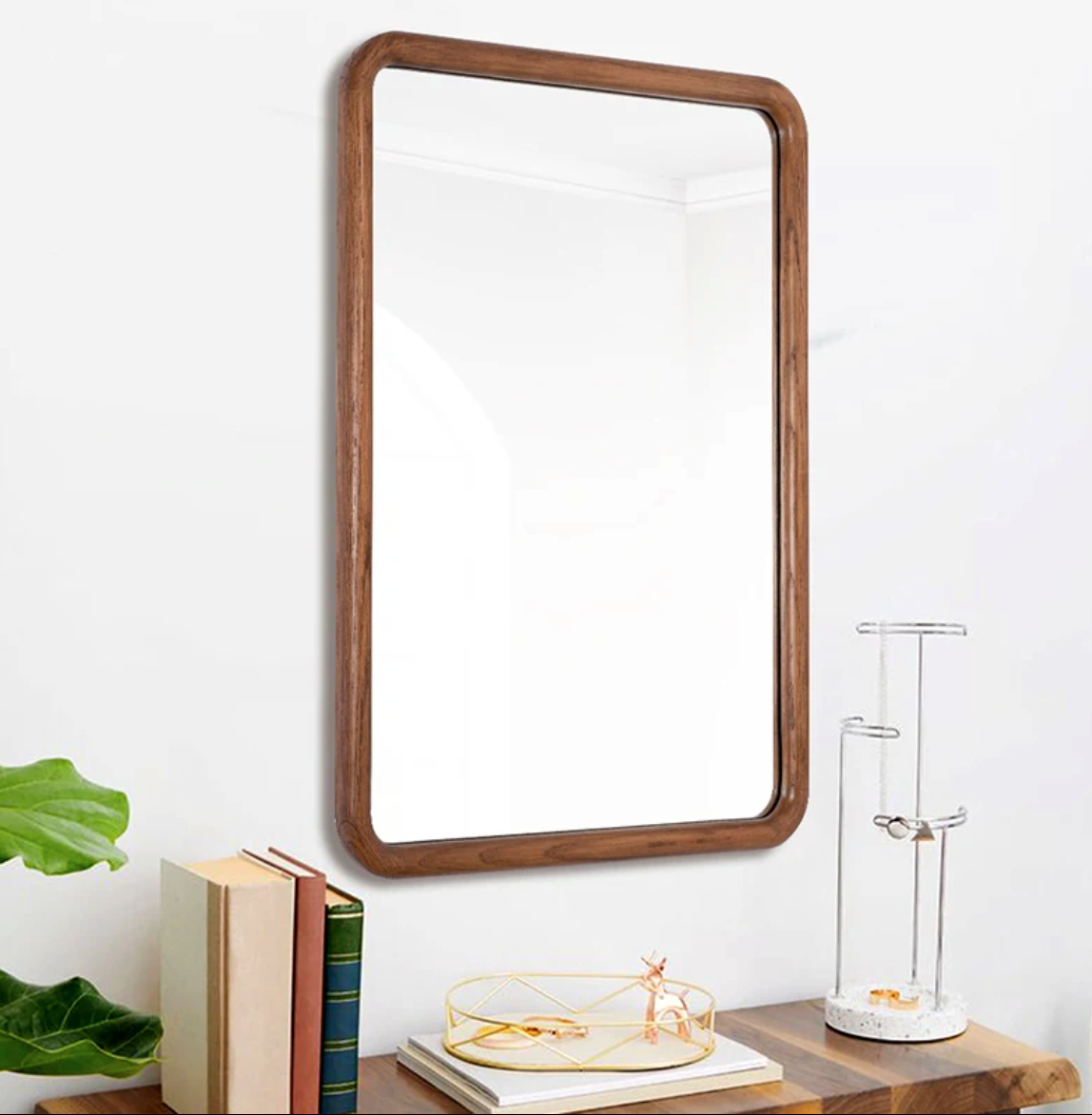 Espejo Marco de madera 60 x 90 cm
