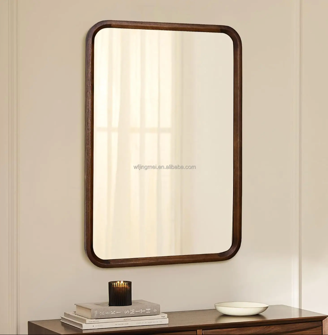 Espejo Marco de madera 60 x 90 cm